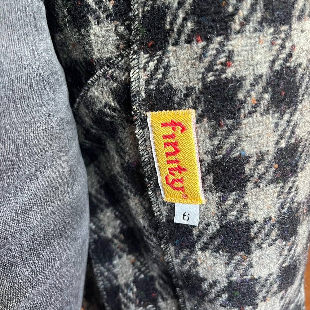 Finity Wool Houndstooth Jacket - image 5